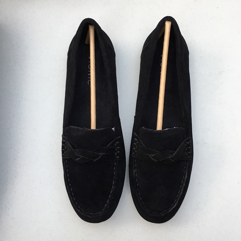 NIB Vionic Montara Suede Loafer Moccasin Flat 9.5M - Picture 4 of 10